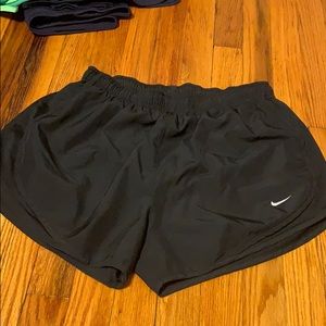Black Nike dri fit shorts